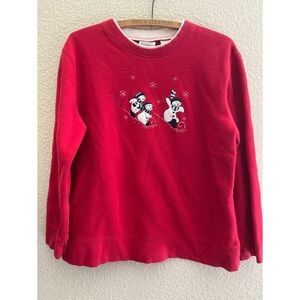 Vintage Classic Elements Snowman Crewneck Sweatshirt Size Medium